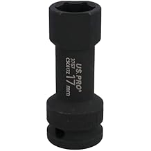 17mm 1/2" Drive Deep Strut Channel Socket for Unistrut Type Channel 72mm Long