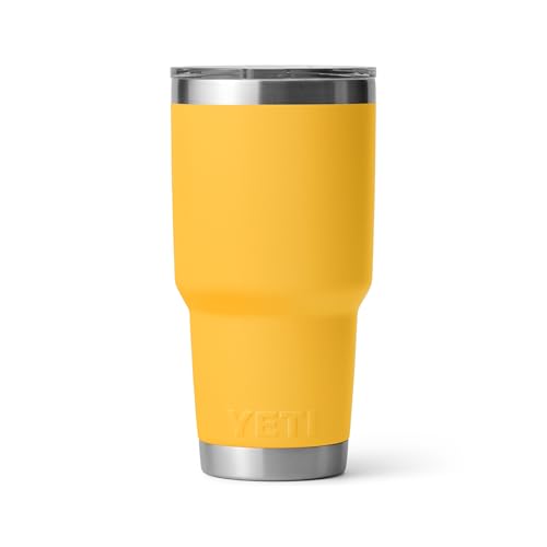 Image of YETI Rambler 30 oz Tumbler, Stainless Steel, Vacuum Insulated with MagSlider Lid, Alpine Yellow