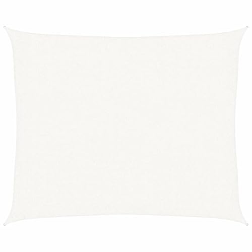 Voile d'ombrage haute densité blanc pour aménagement design