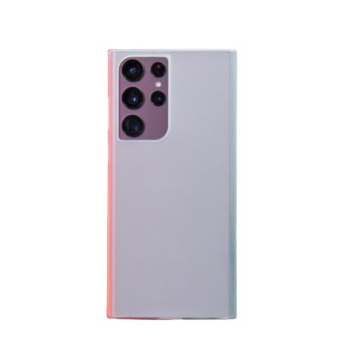 MILLION CASES Back Cover Case for Samsung Galaxy S21 Ultra Shockproof Protective Ultra-Thin Matte Paper Back(White)