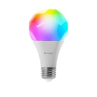 Nanoleaf Essentials Lampadina E27 Elementi Essenziali, Multicolore (Rgbcw), 1 Count (Pack of 1)