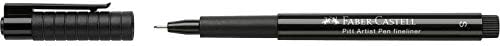 Faber-Castell F167299 PITT Artist Pen Fine 0.5mm Fineliner - Black