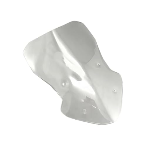 Pare-brise moto F900XR avec déflecteur surélevé anti-remous gris acrylique
