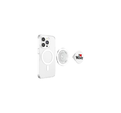 PopSockets PopGrip MagSafe Wendy - Support idéal pour selfies et appels vidéo de vacances