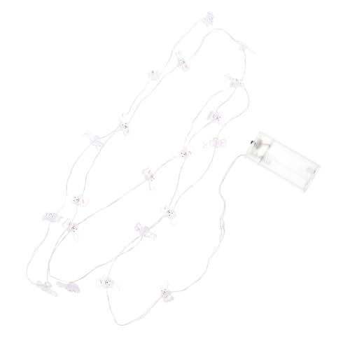 Amosfun 1 Juego De Luces LED De Conejo Para Decoración De Fiestas Luces LED De Conejo Adorno De Luz De Pascua