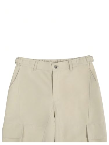 SOLY HUX Men's Baggy Cargo Pants Wide Leg Elastic Waist Hip Hop Trousers Streetwear4