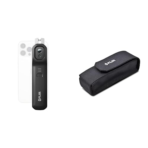 FLIR ONE EDGE Pro - Wireless Thermal Imaging Camera for Smartphones: Compatible with all iOS and Android devices including iPhone 15 + FLIR ONE EDGE POUCH - Wearable pouch ONE EDGE series