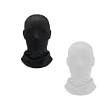 Photo Gallery dlicsy maschera integrale nera e bianca Photo Gallery dlicsy maschera integrale nera e bianca