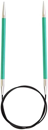 Knit Pro KP47064 Zing: Fixed Circular Knitting Pins: 2.75mm Orange