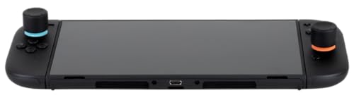 Konix Pack de 8 appuie-pouces pour joysticks manettes Joy-Con Nintendo Switch 2 - Hauteur ajutable - Noir