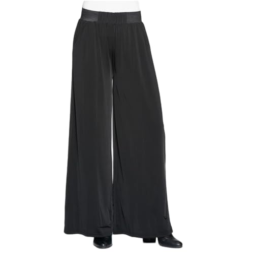 Accent Accessories Solid Black Magic Pantz, Pants for Women, Fashion2