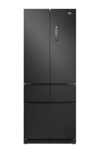FrigeluX Réfrigérateur French Door Noir FRD190XBI 413L