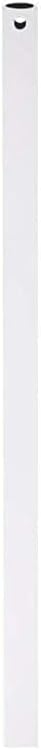 True Light Ceiling Fan Down Rod 2 Feet (24 Inch) (Powder Coated White) Fan Hanging Rod Fan Pipe High Durability, Heavy Duty - 1 piece (White color)