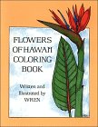 Flowers of Hawaii Coloring Book 1880188422 Book Cover