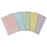 ナカバヤシ スイングロジカル 抗菌表紙ノート セミB5/B罫/30枚 スモーキーカラー 5冊パック NB514B-5P