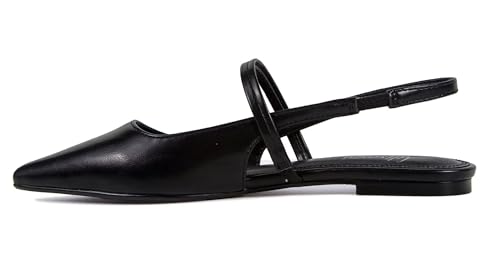 Slingback Flats for Women, Pointed Toe Women's Flats Square Topline Slip On for Fashion Dressy Date Comfort Casual Office Shoes for Women4