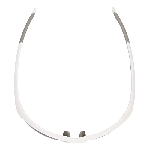 Ironman Interference Blade Sport Sunglasses for Men, Matte White, 68mm4