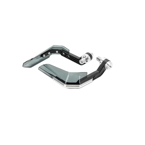Protège mains moto haute qualité style carbone pour BMW R1300GS argent