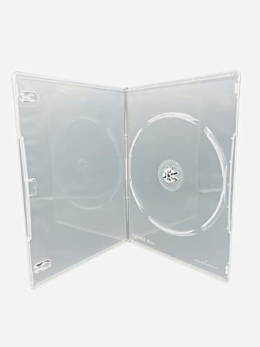 100 x pojedynczy 7 mm kręgosłup Clear Slim DVD/CD/Blu Ray Fall – markowe Dragon Trading®