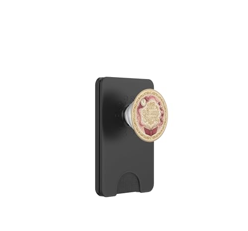 PopSockets PopWallet pour MagSafe design haut de gamme beige pour amateurs de littérature