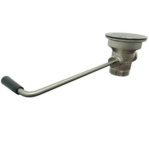Encore D50-7200 Twist Handle Drain, 3-1/2\" Sink Opening, 2\" Outlet