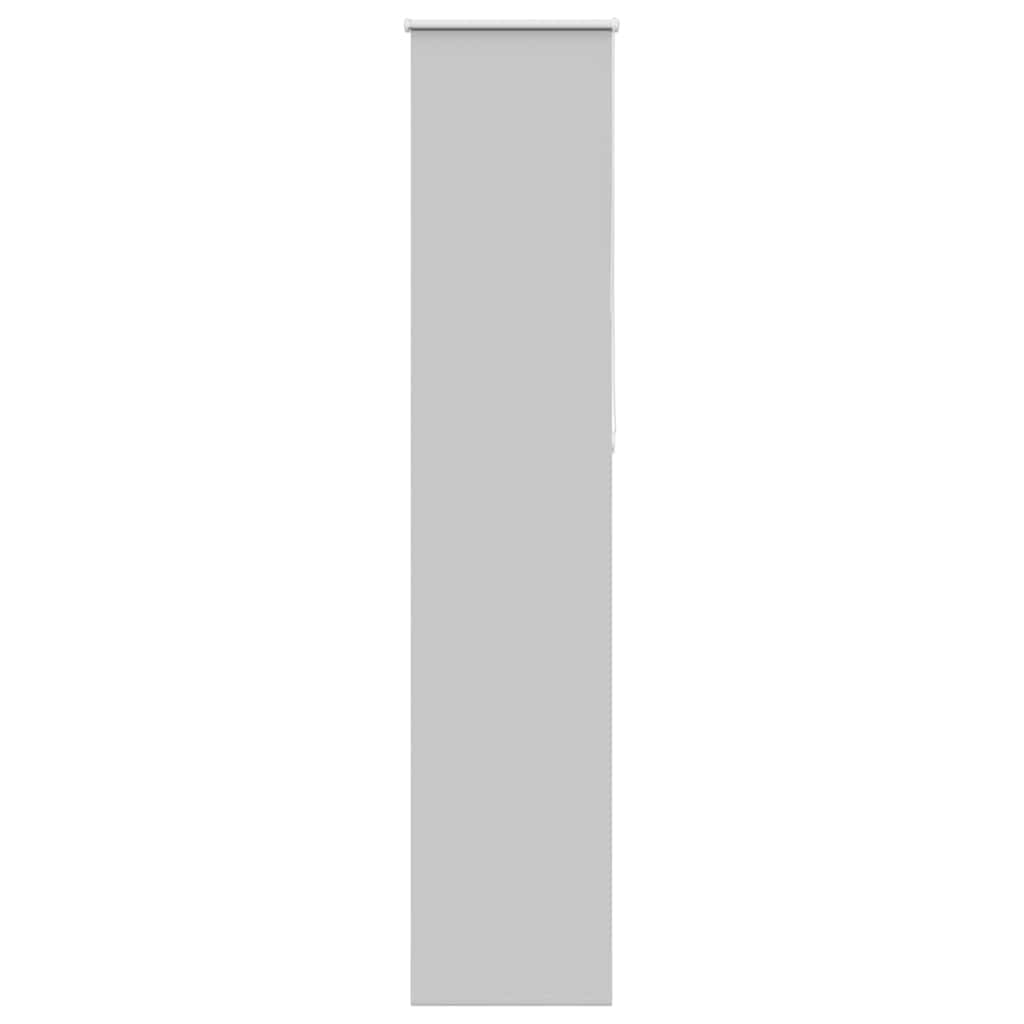 Store Enrouleur occultant Gris Clair en Polyester 55,7 cm Largeur Tissu, avec Supports de Serrage sans perçage, Hauteur 230 cm, adapté pour fenêtres, Portes ou Baies vitrées