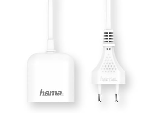 Chargeur USB Hama 2 Ports 2,4A Câble Long 1,9m pour Smartphone et Tablette - 2