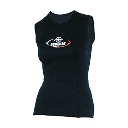 Chaleco neopreno Lady 2,5 mm con titanio negro talla L de alta elasticidad 2
