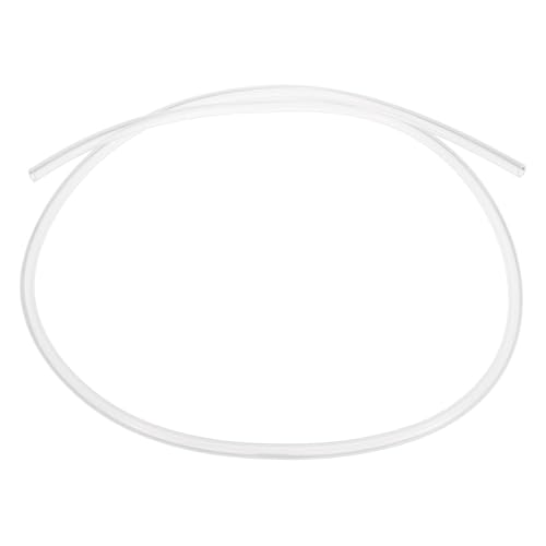 sourcing map 1M/3.3ft PTFE Tube,6mm IDx8mm OD PTFE Tubing,Clear