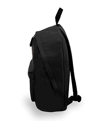 Everest Vintage Backpack, Black, One Size3