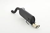 Friedrich Motorsport Sportendschalldämpfer für Opel Corsa E 1.2l 51kW/1.4l 66kW, Set mit Parkscheibe