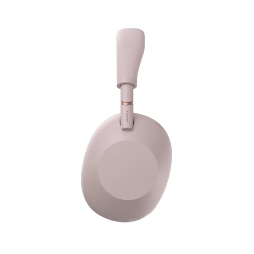 Image of SONY WH-1000XM6 Flagship Noise Cancelling Over-Ear Wireless Bluetooth Headphones, Signature Hi-Res Sound, Comfort, Foldable Design, Durable Case, 30 HR NC on Battery, iOS & Android - Sand Pink