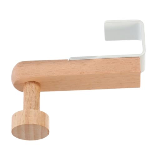 STOBAZA Non-Slip Iron Door Hook Overcoat Rack Hat Hanger Easy Installation Compact