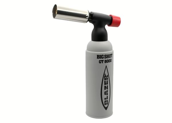 Blazer Industrial Torch Lighter Big Shot GT 8000 Gray Black