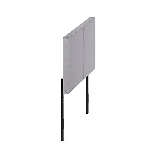 Image of Furinno Roanne Upholstered Headboard, Glacier, Queen | Wooden Headboard, Bed Frame Mount Head Board, Easy Assembly, for Bedroom, Dorm