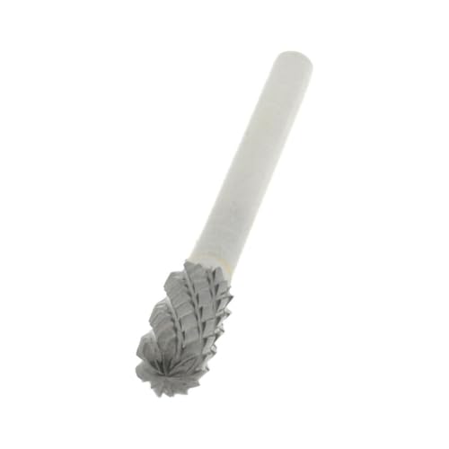 Fresa Abrasiva Hertel SC-53 3/16 pulg. Cilindro con radio Corte Doble miniatura 2