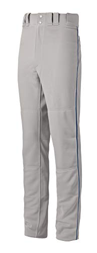 Pantalon passepoilé Mizuno MVP Pro gris sport de compétition taille XXL