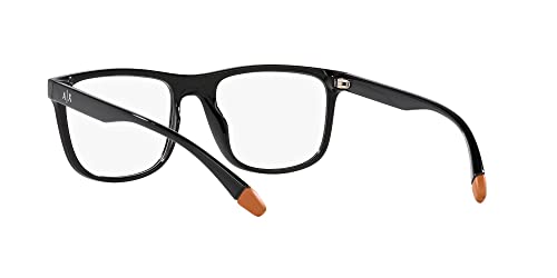 Image of Armani Exchange mens Ax3101u Universal Fit Square Prescription Eyewear Frames