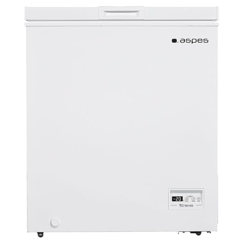 Congelador arcón 69,8cm 52cm 142L ASPES ACH1501EDC Clase E Dual Cooling Blanco