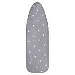 AOOTE Ironing Board Covers 110 x 35cm,Stretch Elasticated Replacement Ironing Board Cover with 100% Cotton Top and Thick Padding,Heat Reflective Iron Board Cover,Easy Fit,Resist Scorching,Staining