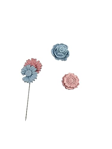 Image of MeiSie magnetic pin combo of hijab pins set of 3 pcs of unique model hijab pins, brooch and magnetic pin