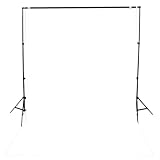 Fondo de pantalla blanco plegable: nuestro gran fondo fotográfico es fácil de plegar, compacto y fácil de transportar. Gracias a la práctica apertura, el fondo de la foto se puede colgar rápidamente. Ideal para estudios o configuraciones móviles. Así tu fondo fotográfico blanco siempre estará listo para usar, sin importar dónde estés.