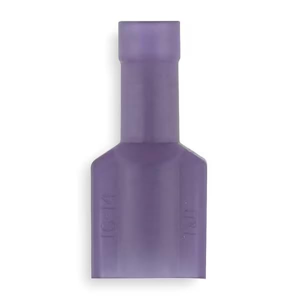 Male Disconnect, Blue, 16 to 14 AWG, PK50 14RB-251T-A