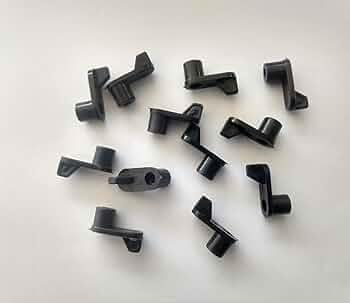 ARKA Plastic Mosquito Net Window Stoppers, Coffee Brown (20), 25mm * 10mm-image-31