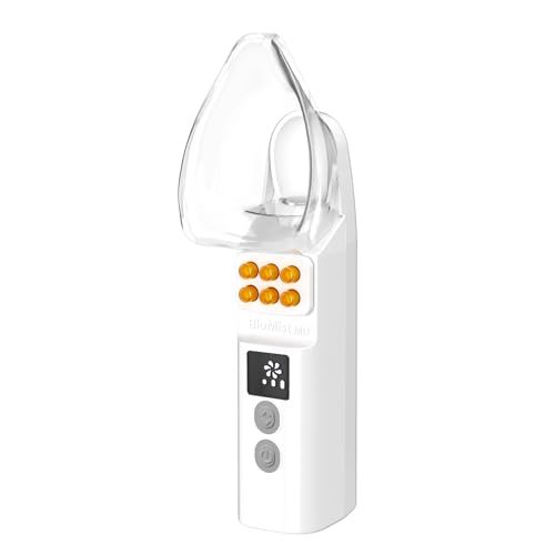 NASALFRESH MD - BioMist MD Handheld Steam Inhaler - Sinus Mist Machine for Congestion, Cold & Relief - Personal Vaporizer with Adjustable Mist