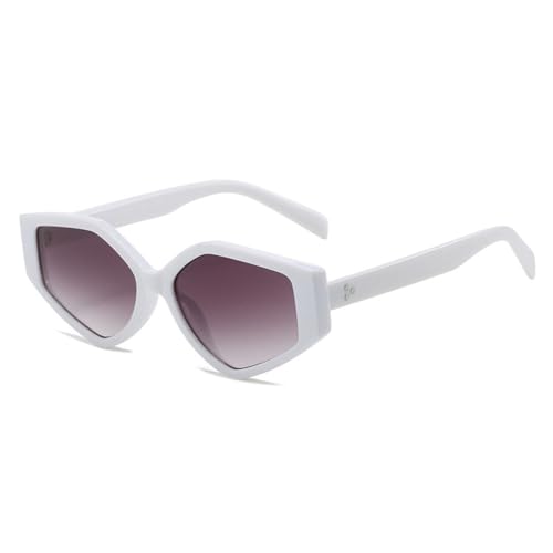Lunettes de soleil oeil de chat LVTFCO aux finitions rivets et verres dégradés haut de gamme