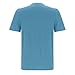 Women's Summer Short Sleeve Casual Shirt Solid Color T Shirt Stylish Lightweight Top Women Casual Shirts (Light Blue, L)