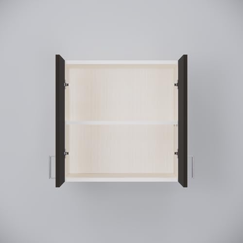 Image of SPECIALITY PANELS 2 Door Modular Wall Mounted Kitchen Cabinet with Organizer Shelf Space Saving Storage Unit Engineered Wood Cupboard for Kitchen Living Room Utility Organizer Furniture | DIY Assembly