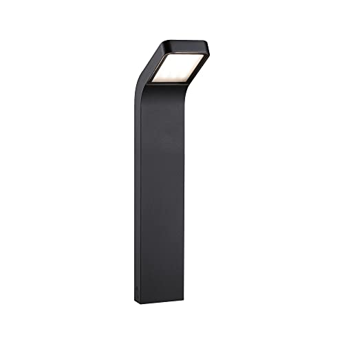 Paulmann 94746 LED Außenleuchte Pollerleuchte Kulma seewasserresistent IP44 500mm 3000K 7,5W 520lm 230V Anthrazit Alu Warmweiß