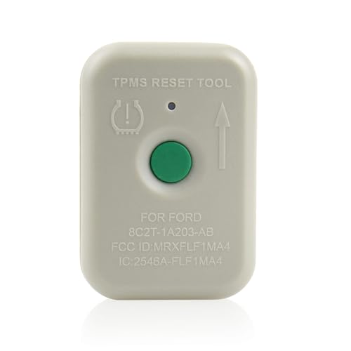 Opuweiy TPMS Reset Tool, Water-proof Tire Pressure Monitor Sensor Programming Training Tool, Compatible with Ford Cars (White)